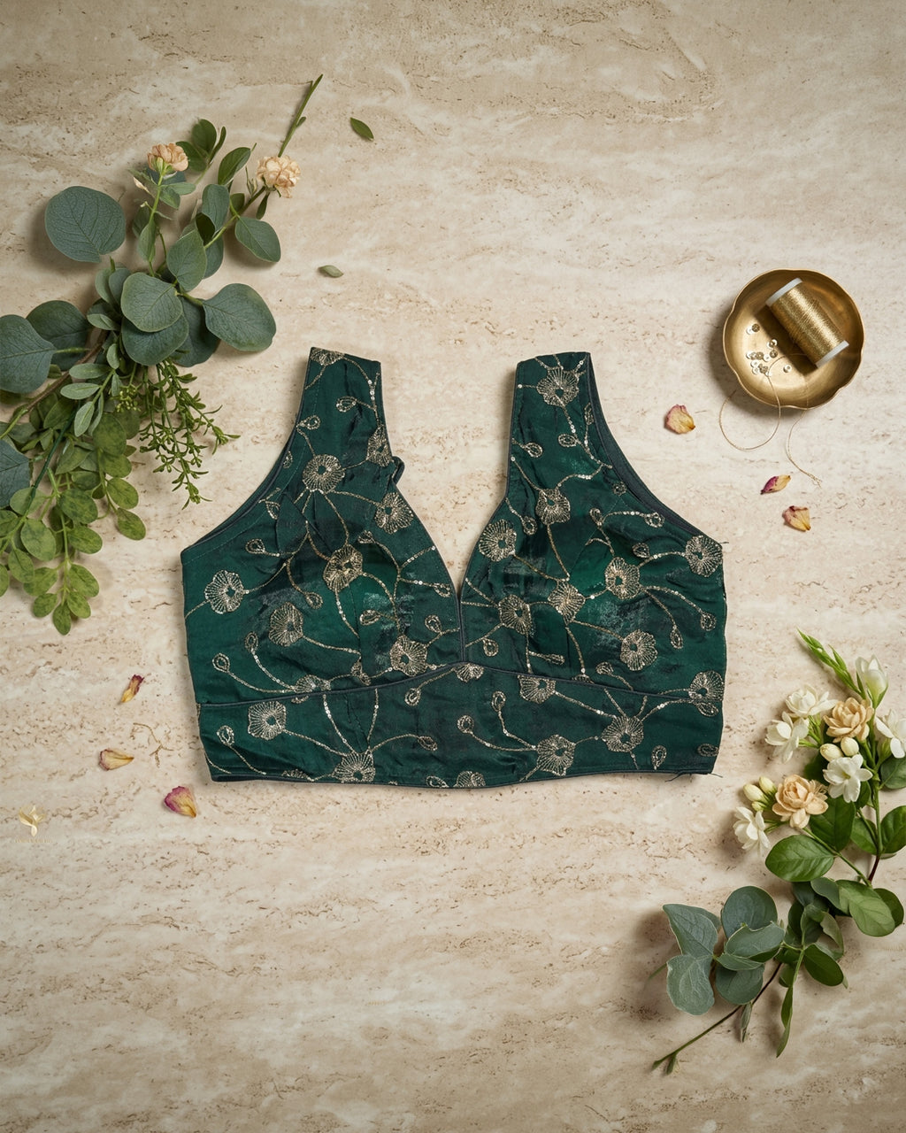 Neelambari Vanya Embroidered Blouse