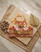 Sunrise Prism Mirror Embroidered Blouse